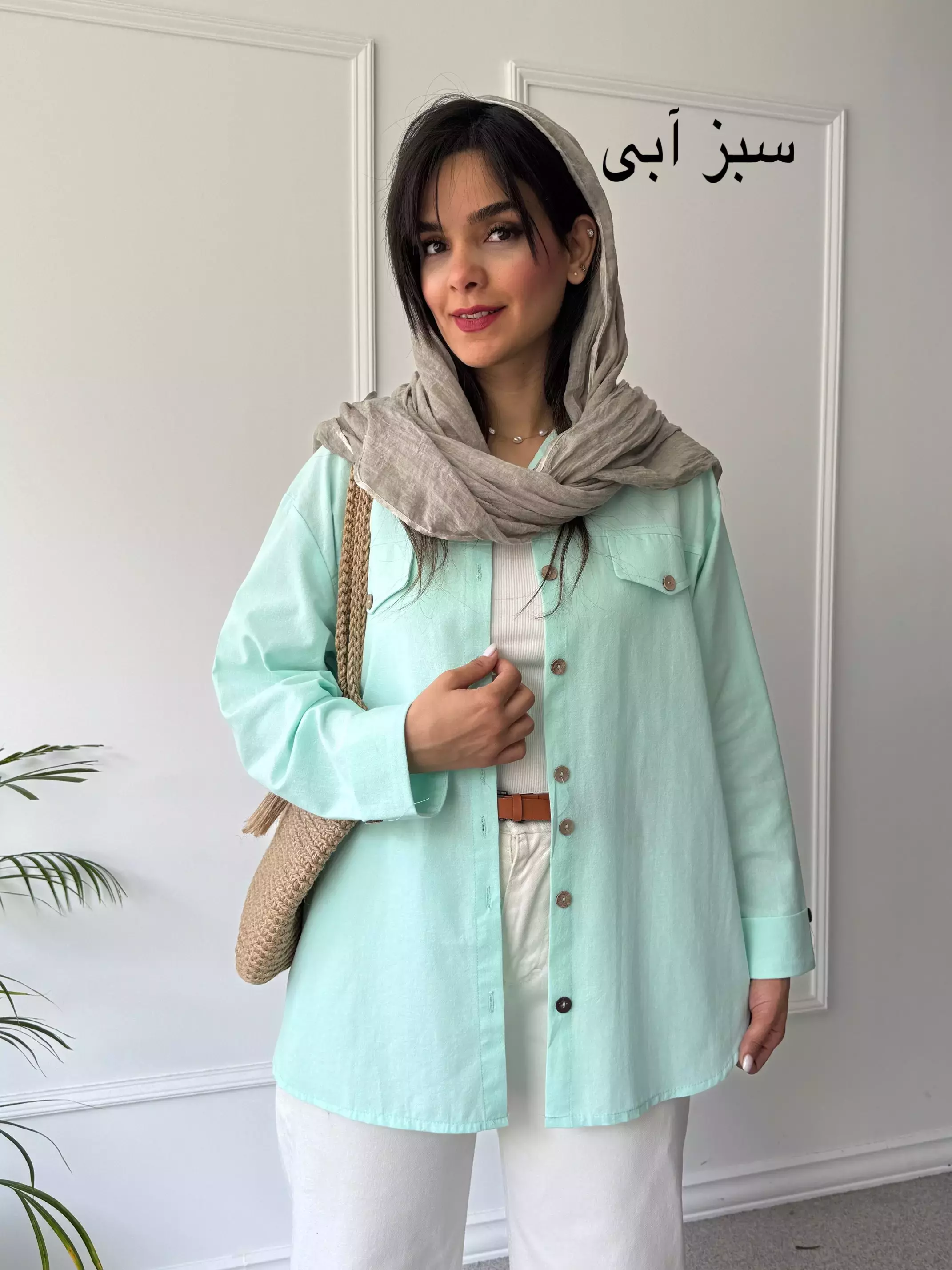 مانتو شومیزی مونیکا ( دارای ایراد جزئی )